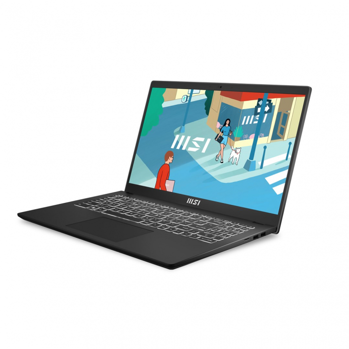 Laptop MSI Modern 15 H, 15.6" Full HD, Intel® Core™ i5 13420H pana la 4.6 GHz, 16 GB RAM DDR4, 512 GB SSD, Intel® UHD Graphics, Windows 11 Home, Black [2]