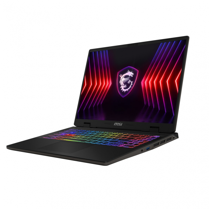 Laptop MSI Sword 16 HX, 16" Full HD+, Intel® Core™ i7 14650HX pana la 5.2 GHz, 16 GB RAM DDR5 5600, 1 TB SSD, NVIDIA® GeForce® RTX 4060 8 GB, Free Dos, Cosmo Gray [2]