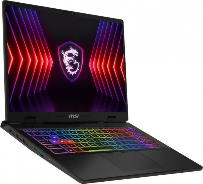 Laptop MSI Sword 16 HX, 16" QHD+, Intel® Core™ i9 14900HX pana la 5.8 GHz, 16 GB RAM DDR5 5600, 1 TB SSD, NVIDIA® GeForce® RTX 4070 8 GB, Free Dos, Cosmos Gray [3]