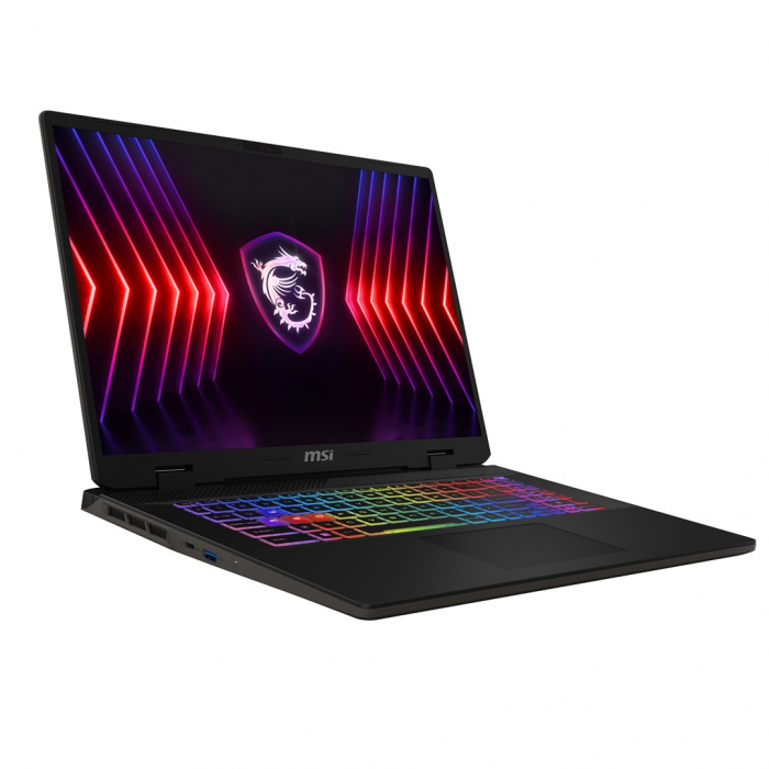 Laptop MSI Sword 17 HX, 17" Full HD+, Intel® Core™ i7 14650HX pana la 5.2 GHz, 16 GB RAM DDR5 5600, 1 TB SSD, NVIDIA® GeForce® RTX 4070 8 GB, Free Dos, Cosmos Gray [3]