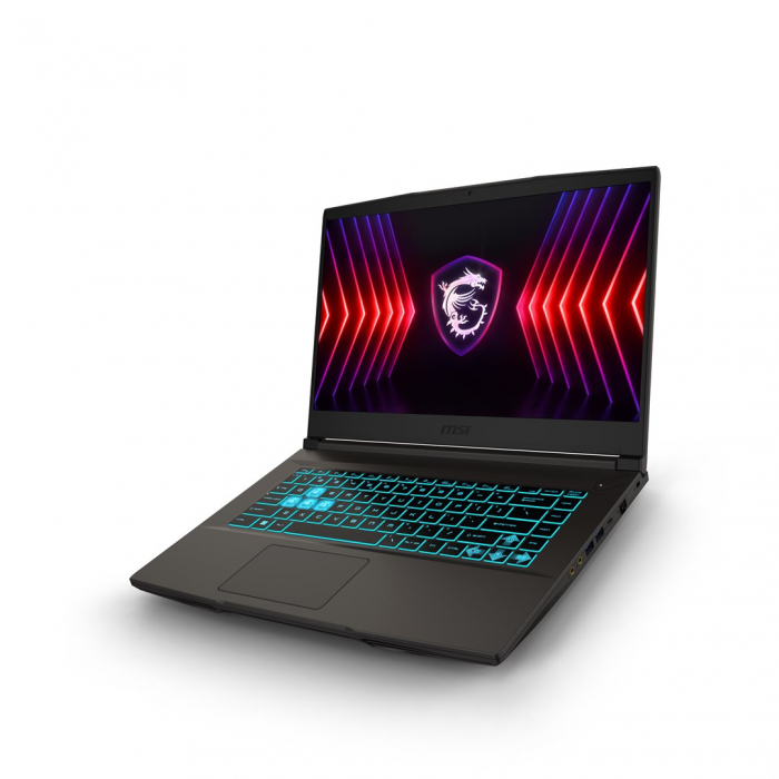 Laptop MSI Thin 15, 15.6" Full HD, Intel® Core™ i5 12450H pana la 4.4 GHz, 16 GB RAM DDR4 3200, 512 GB SSD, NVIDIA® GeForce® RTX 3050 4 GB, Free Dos, Cosmos Grey [2]
