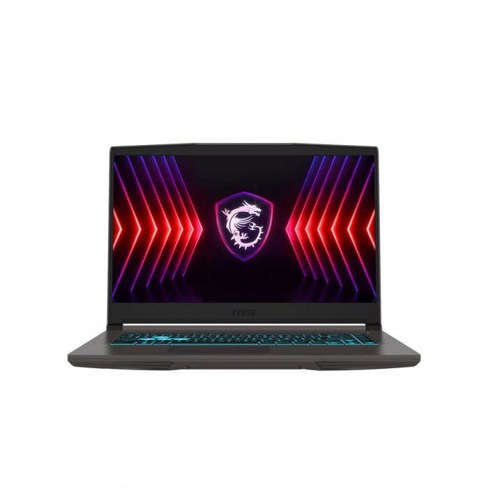 Laptop MSI Thin 15, 15.6" Full HD, Intel® Core™ i5 12450H pana la 4.4 GHz, 16 GB RAM DDR4 3200, 512 GB SSD, NVIDIA® GeForce® RTX 4050 6 GB, Free Dos, Cosmos Grey [1]