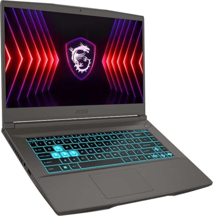 Laptop MSI Thin 15, 15.6" Full HD, Intel® Core™ i5 13420H pana la 4.6 GHz, 16 GB RAM DDR4, 512 GB SSD, NVIDIA® GeForce® RTX 3050 4 GB, Free Dos, Grey [2]