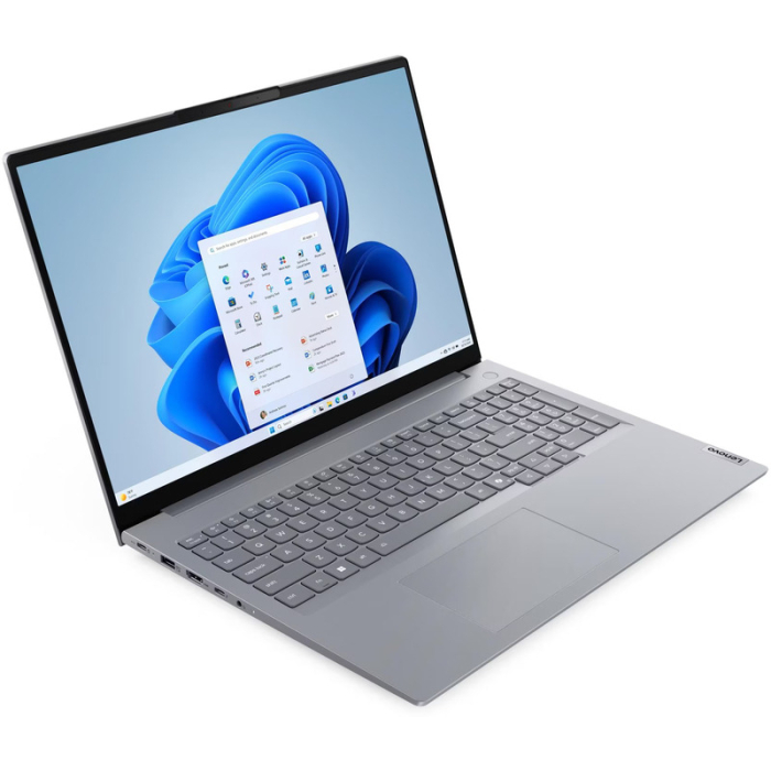Laptop ThinkBook 16 G9 IRL, 16" WUXGA, Intel® Core™ 5 210H pana la 4.8 GHz, 16 GB RAM DDR5 5600, 512 GB SSD, Intel Graphics, Free Dos, Arctic Grey [2]