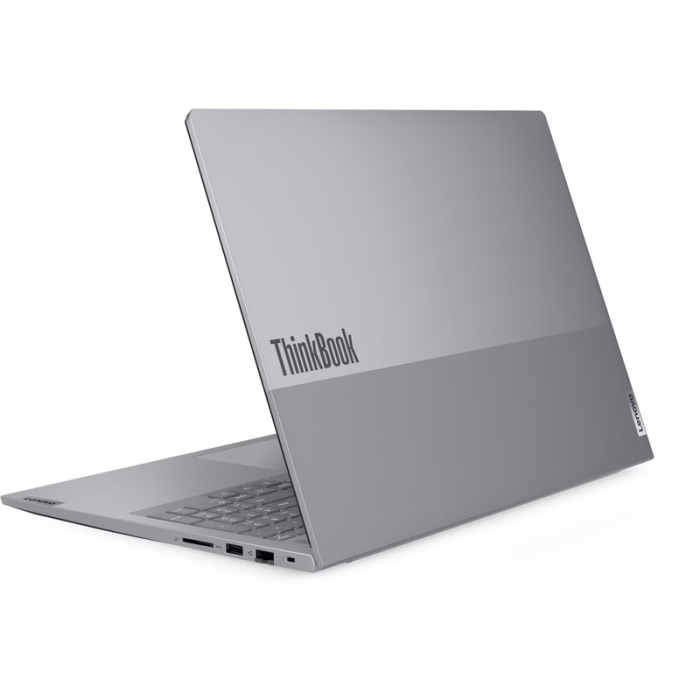 Laptop ThinkBook 16 G9 IRL, 16" WUXGA, Intel® Core™ 5 210H pana la 4.8 GHz, 16 GB RAM DDR5 5600, 512 GB SSD, Intel Graphics, Free Dos, Arctic Grey [7]