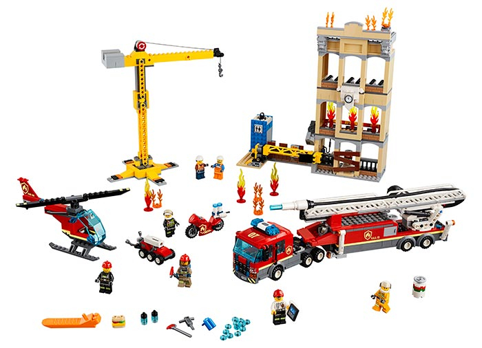 LEGO® City: Divizia pompierilor din centrul orașului 60216 [1]