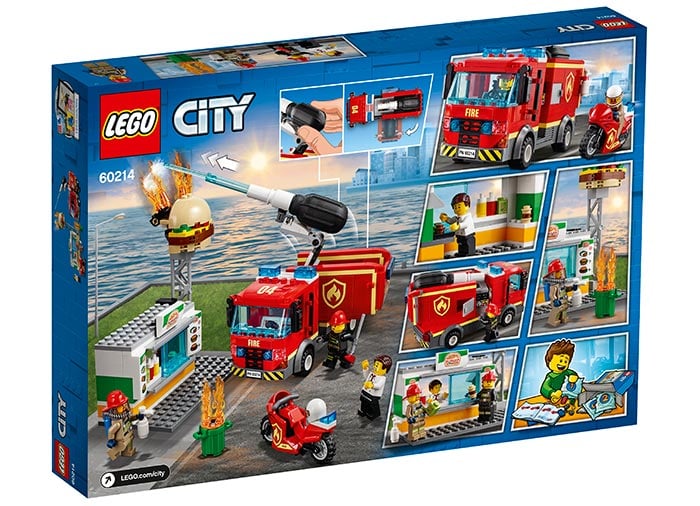 LEGO City Fire - Stingerea incendiului de la Burger Bar 60214 [2]
