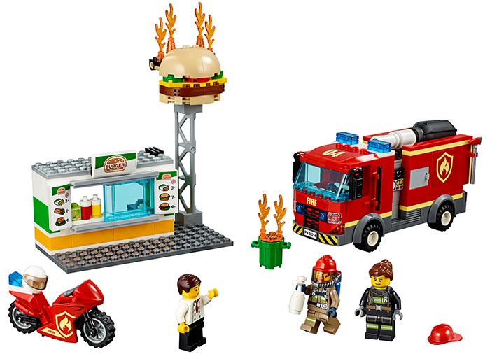 LEGO City Fire - Stingerea incendiului de la Burger Bar 60214 [1]