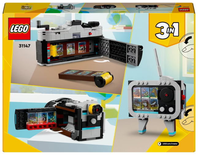 LEGO® Creator 3 in 1 - Aparat foto retro 31147, 261 piese [2]