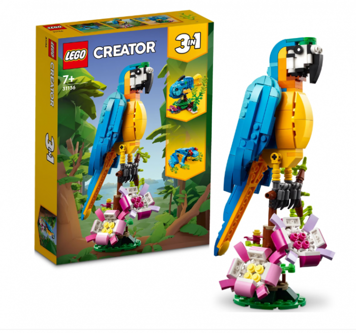 LEGO® Creator 3 in 1 - Papagal exotic, 253 piese [2]