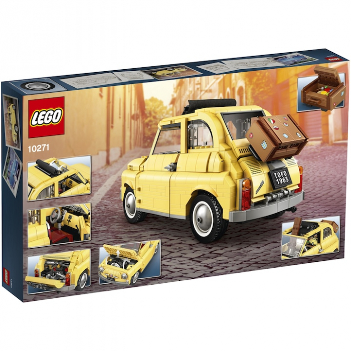 LEGO Creator Expert - Fiat 500 10271, 960 piese pukika [10]