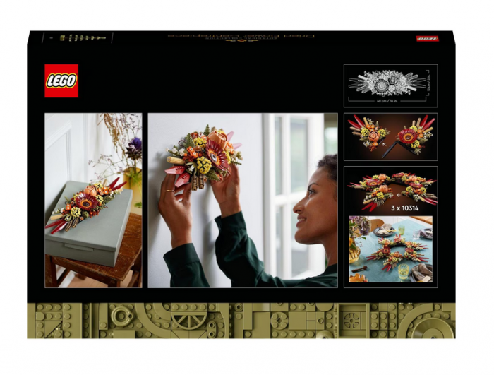 LEGO® Creator Expert - Ornament din flori uscate 10314, 812 piese [2]
