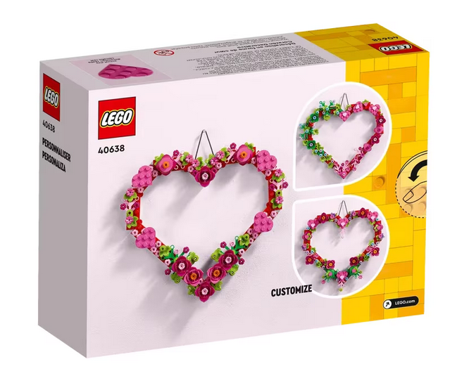 LEGO - Heart Ornament 40638, 254 piese [2]