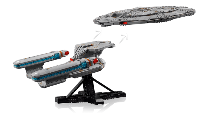 LEGO® Icons - Star Trek: U.S.S. Enterprise NCC-1701-D™ 10356, 3600 piese - pukika.ro [6]