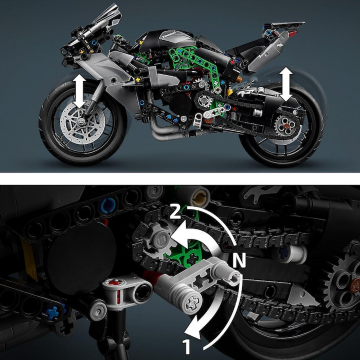 LEGO Kawasaki Ninja H2R 42170 [5]