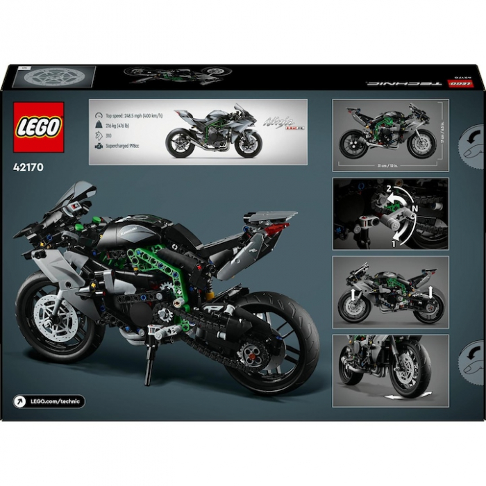 LEGO Kawasaki Ninja H2R 42170 [7]
