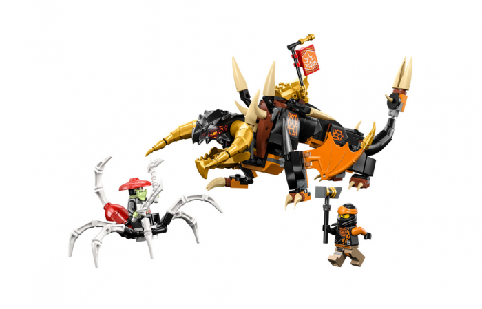 LEGO® Ninjago - Dragonul de pamant EVO al lui Cole 71782, 285 piese [4]
