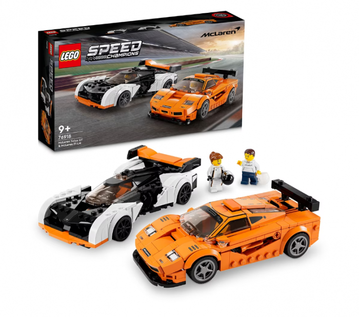 LEGO SpeedChampions-McLaren SolusGT McLarenF1LM76918 [2]