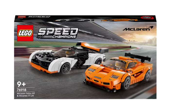 LEGO SpeedChampions-McLaren SolusGT McLarenF1LM76918 [3]