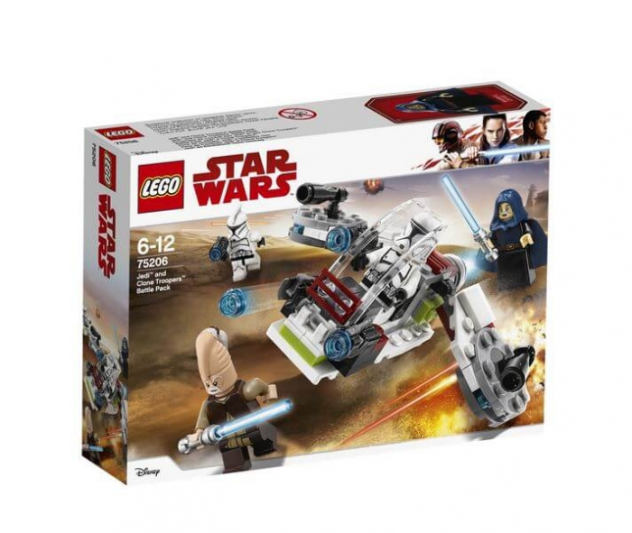 LEGO® Star Wars™ Pachet de lupta Jedi™ si Clone Troopers™ 75206 [1]