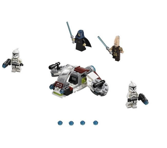 LEGO® Star Wars™ Pachet de lupta Jedi™ si Clone Troopers™ 75206 [7]
