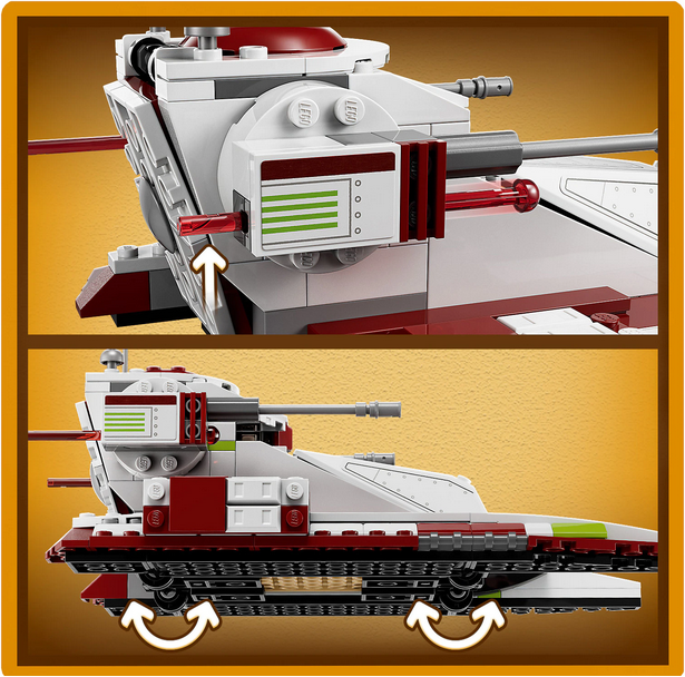 LEGO® Star Wars™ - Republic Fighter Tank™ 75342, 262 piese [2]
