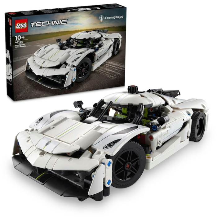 LEGO® Technic - Hipermasina Koenigsegg Jesko Absolut alba 42184, 801 piese, pukika.ro [1]