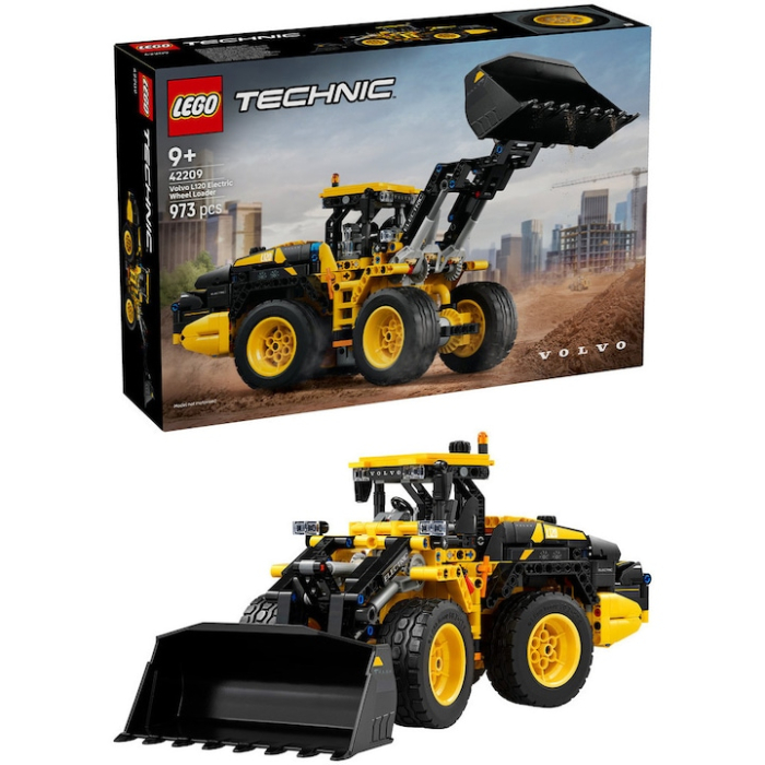 LEGO® Technic - Incarcator frontal Volvo L120 Electric 42209, 973 piese, pukika.ro [1]