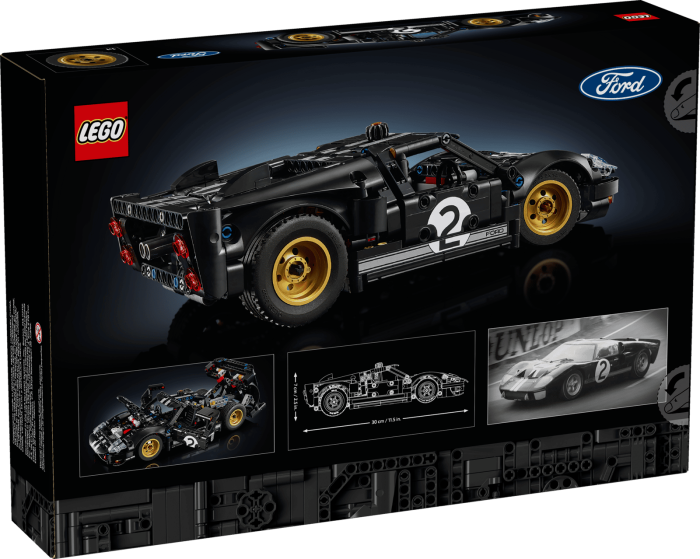 LEGO® Technic Masina de curse 1966 Ford GT40 MKII 42223, 793 piese [15]