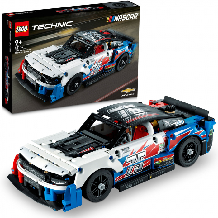 LEGO® Technic NASCAR® Next Gen Chevrolet Camaro ZL1 42153, 672 piese [2]