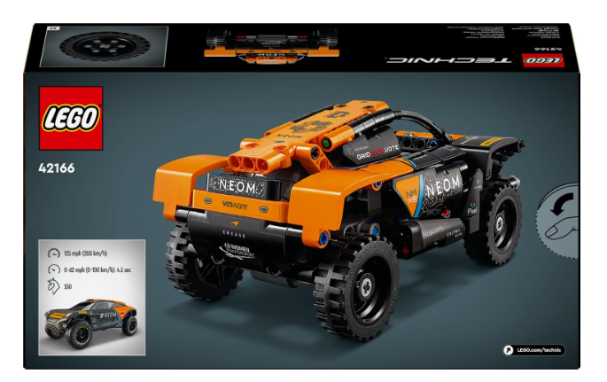 LEGO® Technic - Neom Mclaren extreme e race car, 252 piese [2]