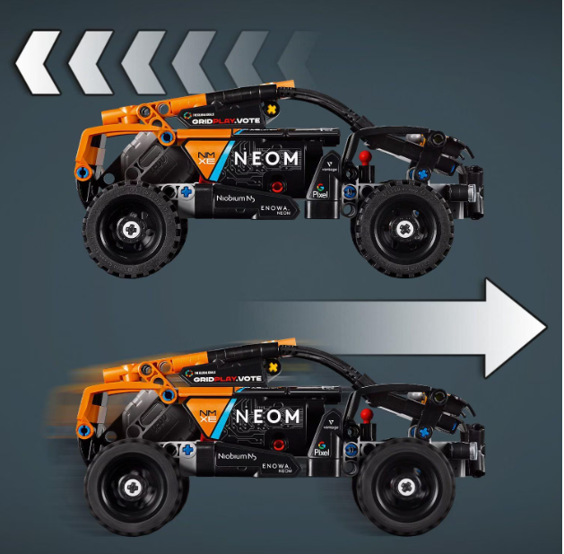LEGO® Technic - Neom Mclaren extreme e race car, 252 piese [5]