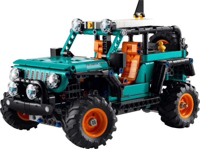 LEGO® Technic - SUV-ul Jeep® Wrangler Rubicon 42227, 723 piese - pukika.ro [2]