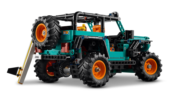 LEGO® Technic - SUV-ul Jeep® Wrangler Rubicon 42227, 723 piese - pukika.ro [6]