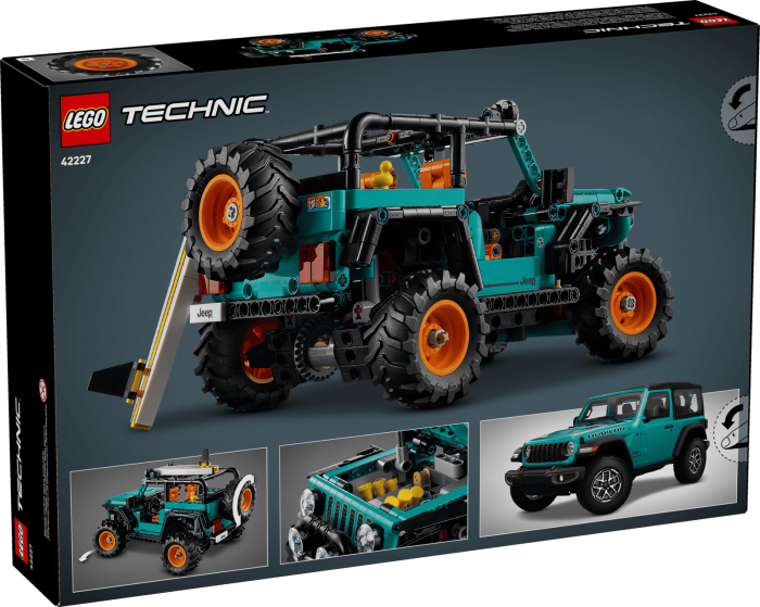 LEGO® Technic - SUV-ul Jeep® Wrangler Rubicon 42227, 723 piese - pukika.ro [12]