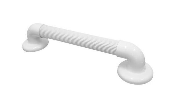 Maner de siguranta cu ventuze pentru baie, cu prindere pe perete, lungime 30 cm, Alb [1]
