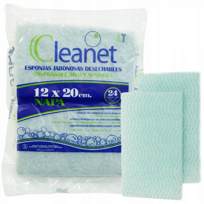 Bureti cu gel de dus speciali pentru pacienti, 24 bucati, Verzi pukika.ro [2]