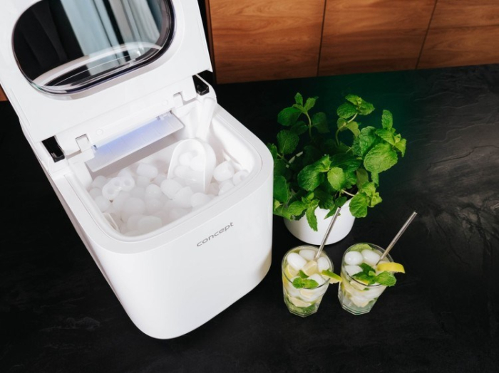 Mașină de făcut gheață CONCEPT, 12 kg/24h, 112 W, rezervor 2.2 L, Alb pukika.ro [3]