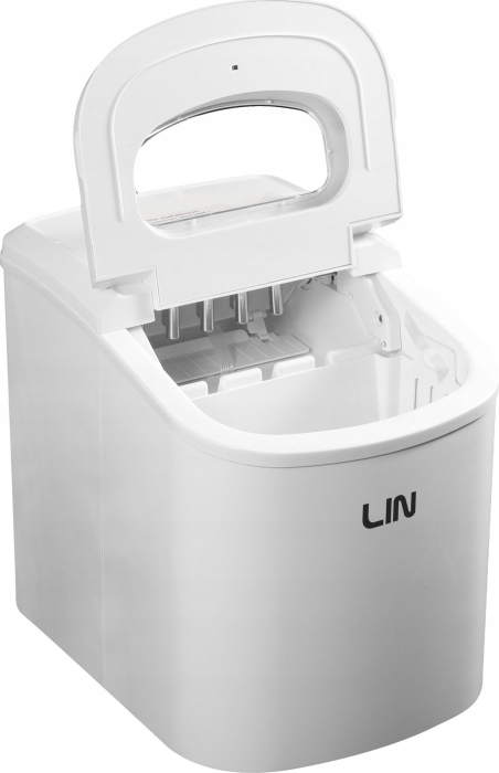 Mașină de făcut gheață LIN, 12 kg/24h, 112 W, rezervor 2.2 L, Alb pukika.ro [4]