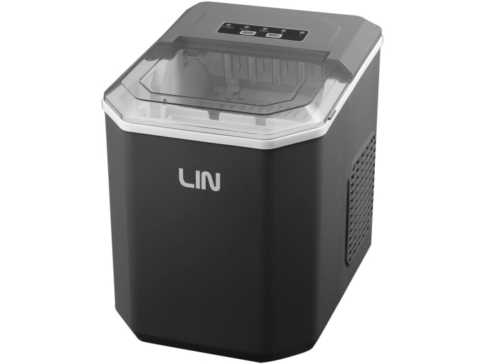 Mașină de făcut gheață LIN, 12 kg/24h, 112 W, rezervor 2.2 L, Gri pukika.ro [2]
