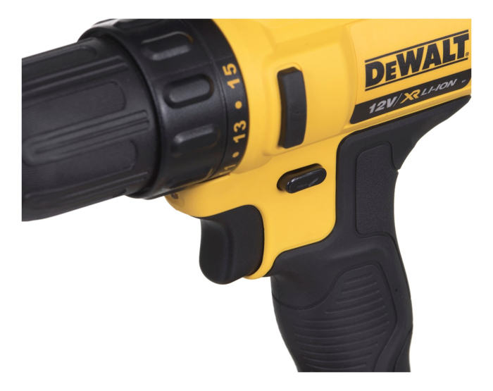 Mașină de găurit DeWALT DCD710D2-QW, 1500 rpm, Li-Ion, 2 baterii, cutie transport, Negru pukika.ro [2]
