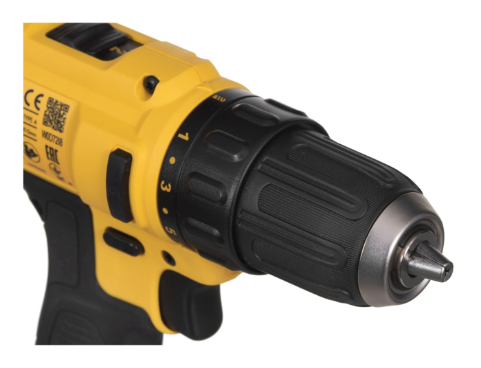 Mașină de găurit DeWALT DCD710D2-QW, 1500 rpm, Li-Ion, 2 baterii, cutie transport, Negru pukika.ro [6]