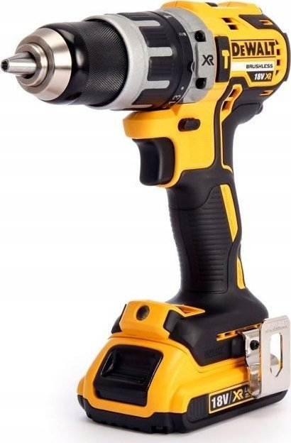 Mașină de găurit DeWalt DCD791D2-QW, 2000 rpm, 18 V, Li-Ion, 2 baterii, încărcător, cutie transport, Negru pukika.ro [1]