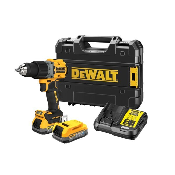 Mașină de găurit DeWALT DCD805E2T-QW, 2000 rpm, 18 V, Li-Ion, 2 baterii, încărcător, cutie transport, Negru pukika.ro [2]