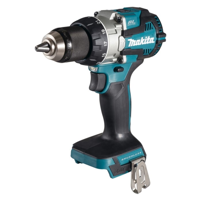 Mașină de găurit MAKITA DHP489Z, 1800 rpm, 18 V, Li-Ion, fără acumulator, fără încărcător, Negru pukika.ro [1]