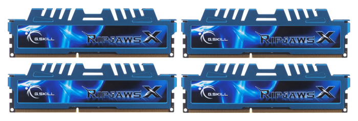 Memorie RAM G.Skill, 32 GB (4 x 8 GB), DDR3, 1600 MHz, DIMM, 1.5 V, 9 CL, Blue pukika.ro [2]