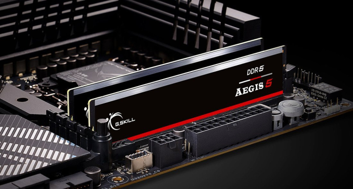 Memorie RAM G.Skill Aegis, 16 GB, DDR5, 6000 MHz, DIMM, 1.35 V, 36 CL, Black pukika.ro [4]