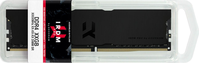 Memorie RAM GoodRam IRDM PRO, 32 GB (2 x 16 GB), DDR4, 3600 MHz, DIMM, 1.35 V, 18 CL, Black pukika.ro [4]
