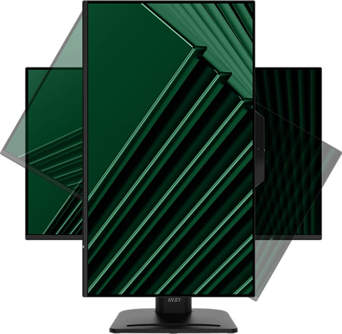 Monitor Business MSI PRO, 27" Full HD 1920 x 1080, IPS, 4 ms, 120 Hz, Black [2]