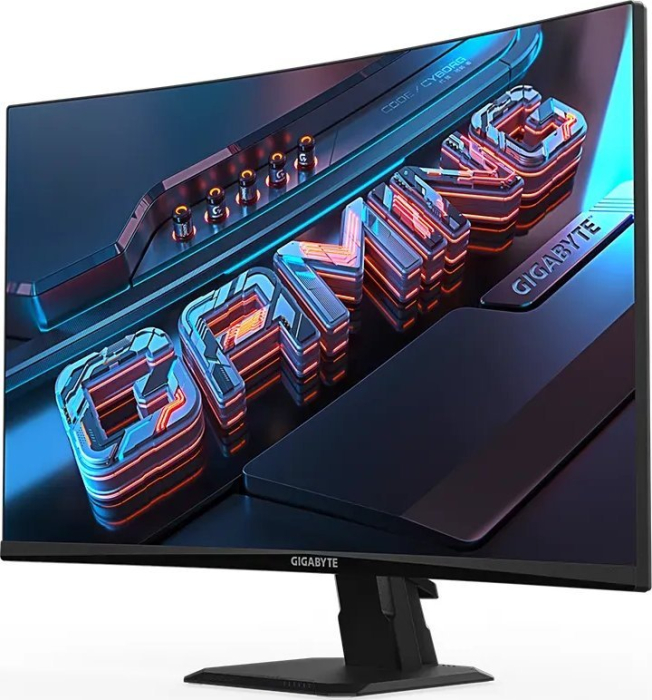 Monitor Gaming Curbat Gigabyte GS27FC, 27" Full HD 1920 x 1080, 1 ms, 180 Hz, VA, Black [2]